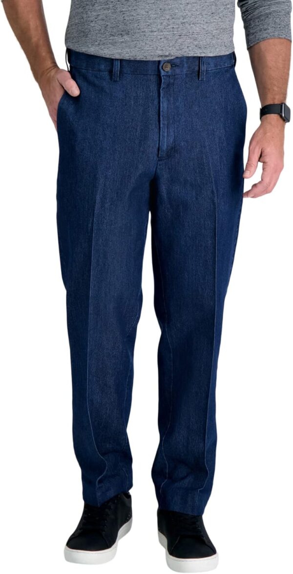 Men's Casual Classic Fit Denim Trouser Pant-Regular and Big & Tall Sizes
