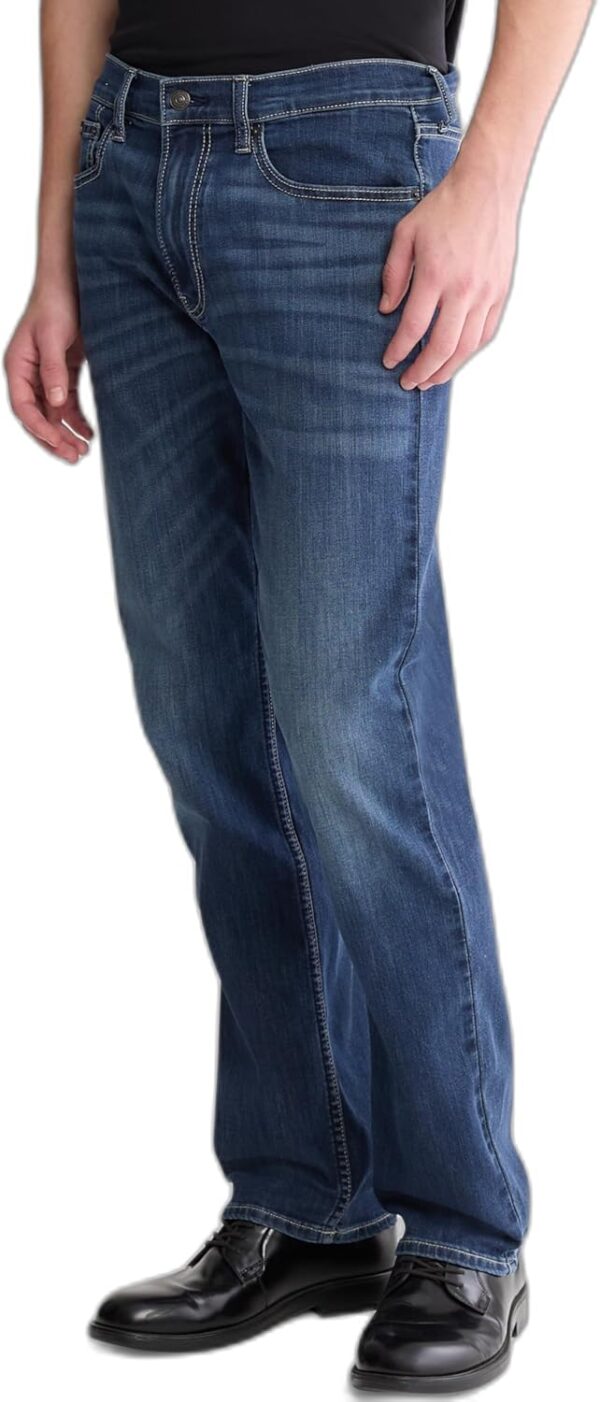 Men's Straight High Stretch Jeans