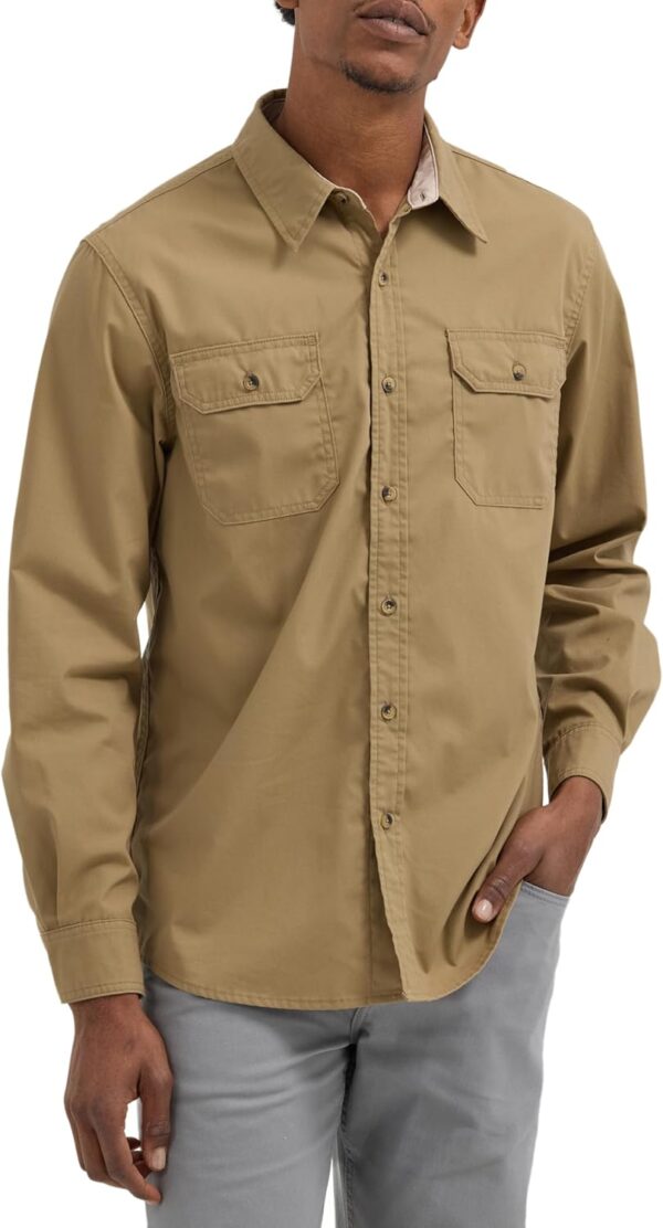 Men's Long Sleeve Classic Woven Shirt