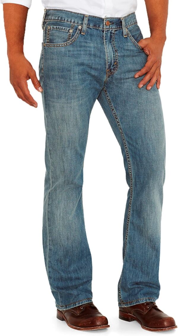 Men's  Slim Bootcut Jeans